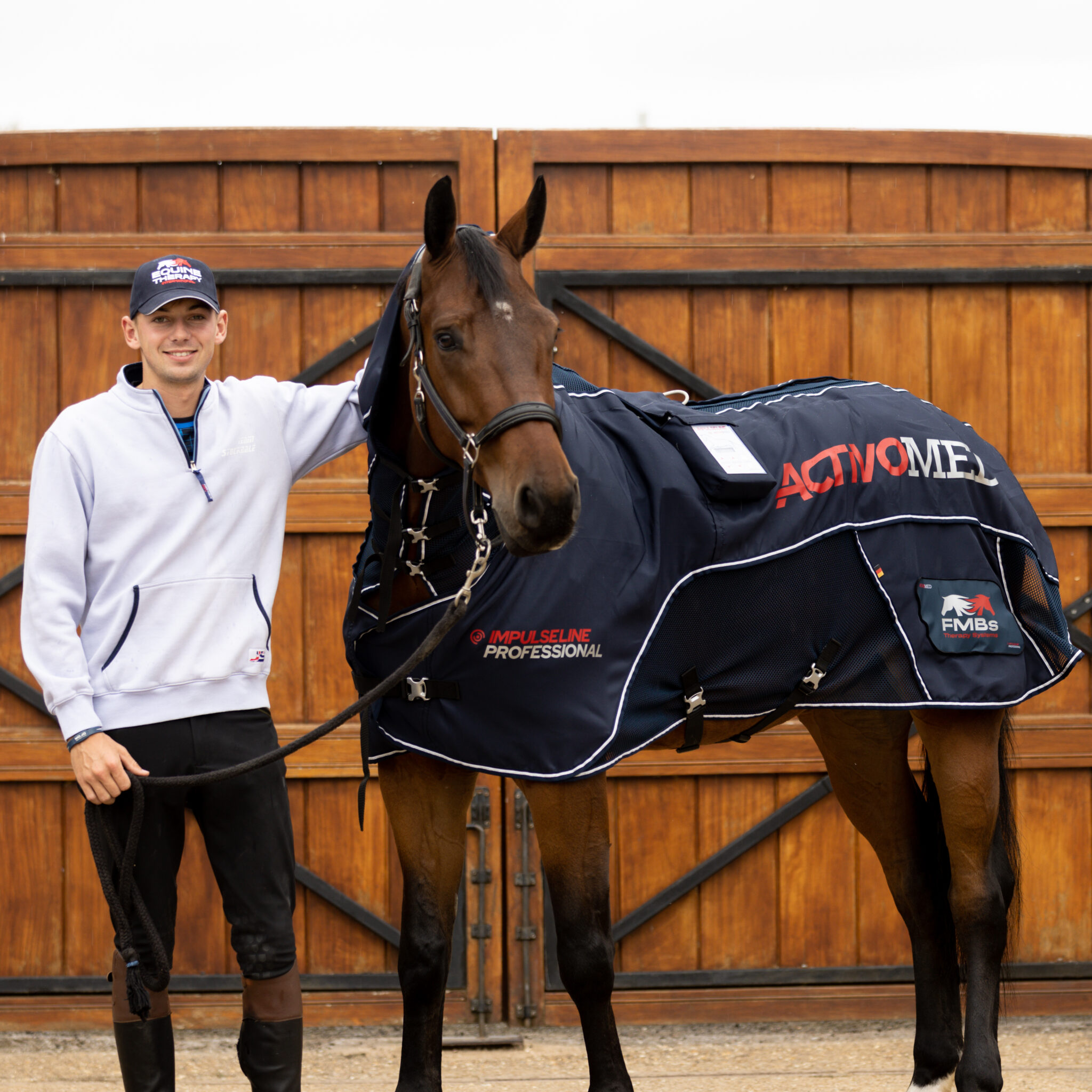 2 year old COMBI PRO II BLANKET Reconditioned (PEMF & Massage) HORSE size Equine Therapy